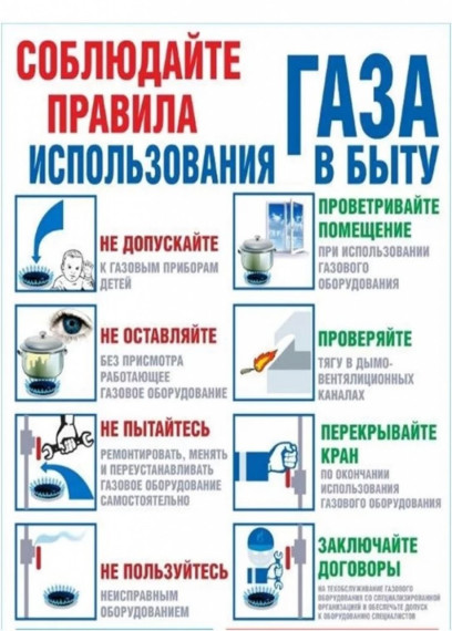 Памятка населению по безопасному пользованию газом в быту. Памятка населению по безопасному пользованию газом в быту.